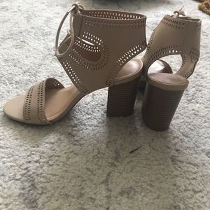 APT 9 chunky summer heels (fit like a 7)